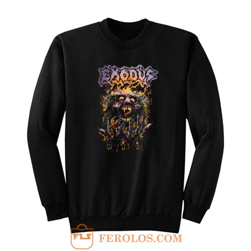 Splatter Head Exodus Band Sweatshirt