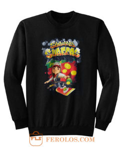 Subway Surfers Boys Street Games Sweatshirt