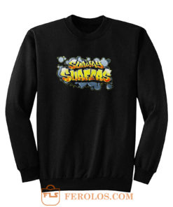 Subway Surfers Logo Game Retro Gaming Sweatshirt