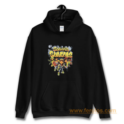 Subway Surfers Street Boys Characters Funny Hoodie