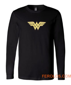 Super Hero Girl Logo Wonder Women Long Sleeve