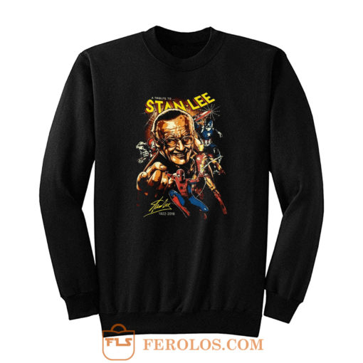 Superhero Stan Lee Sweatshirt