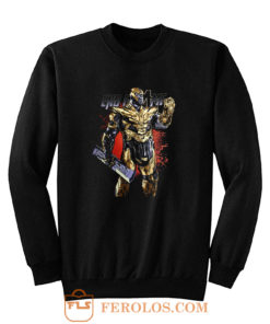 Superhero The Mad Titan Thanos Sweatshirt