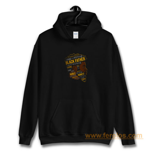 Supportive Loving Black Father Hoodie