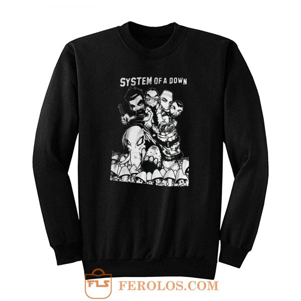 System Of A Down Hard Rock Band Sweatshirt