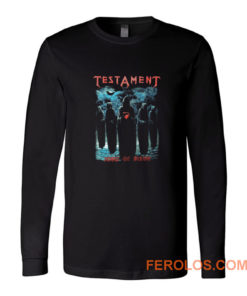 Testament Rapper Long Sleeve