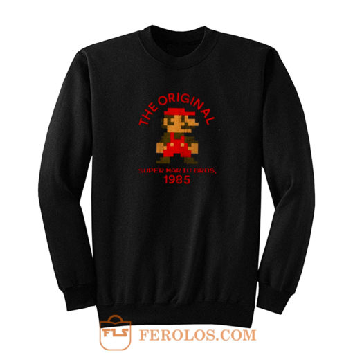 The Original Super Mario Nintendo Old But Cool Sweatshirt