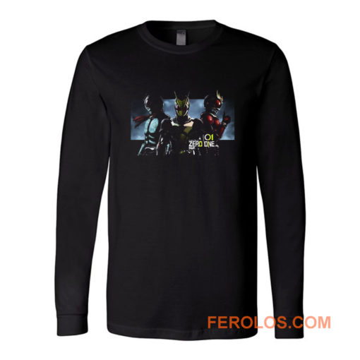 Three Beginning Zero One Kamen Rider Long Sleeve