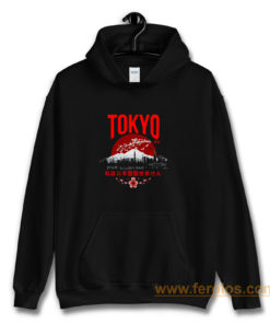 Tokyo Sunset Vintage Hoodie