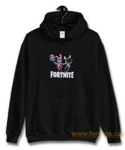 Two Bunny Fortnite Game Bunny Cute Players Hoodie