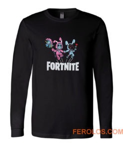 Two Bunny Fortnite Game Bunny Cute Players Long Sleeve