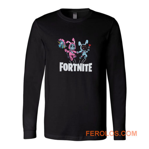 Two Bunny Fortnite Game Bunny Cute Players Long Sleeve