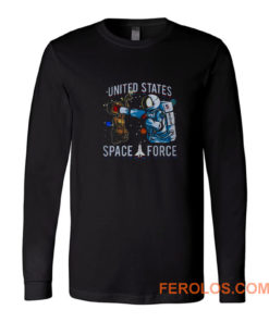 United States Cats Space Force Long Sleeve