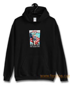 Usa Navy Pinup Sexy Lets Go Join Hoodie