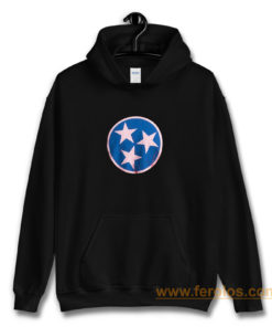 Vintage Distressed Effect Tennesseean Hoodie