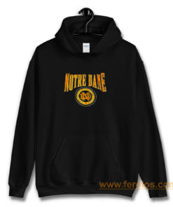 Vintage University Of Notre Dame Hoodie