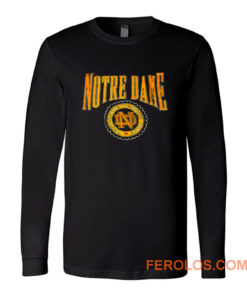 Vintage University Of Notre Dame Long Sleeve