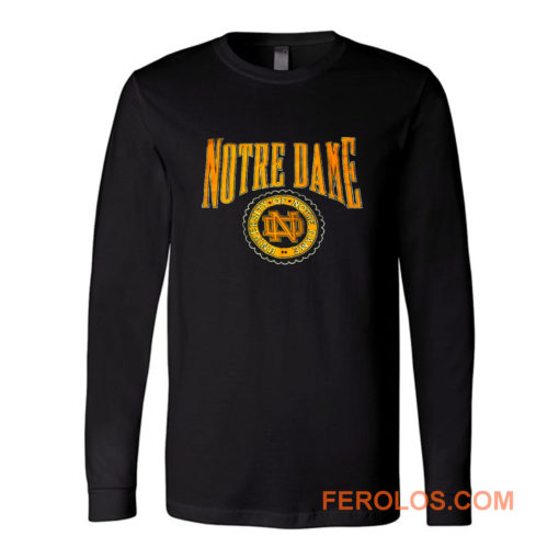 Vintage University Of Notre Dame Long Sleeve