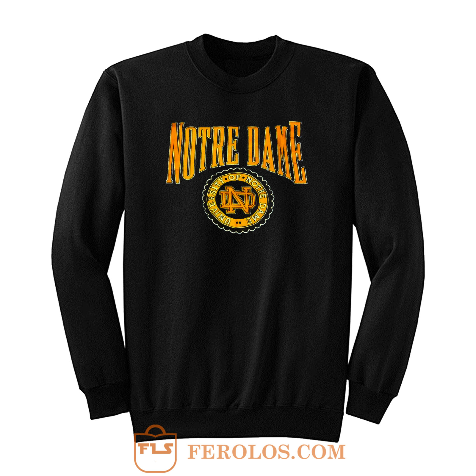 Vintage notre on sale dame sweatshirt
