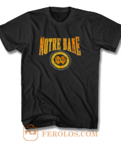 Vintage University Of Notre Dame T Shirt