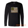 Weed Flag America High Drug Funny Long Sleeve