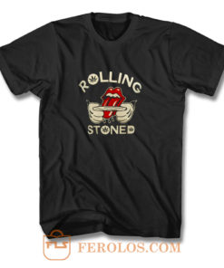 Weed Marijuana Rolling Stoned Pot T Shirt