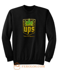 Weed Marijuana United Pot Smoker Sweatshirt