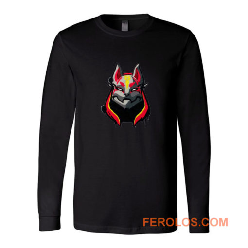 Wolf Head Fortnite Games Long Sleeve