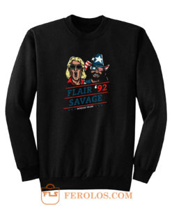 Woo Yeah Flair Savage Retro Sweatshirt