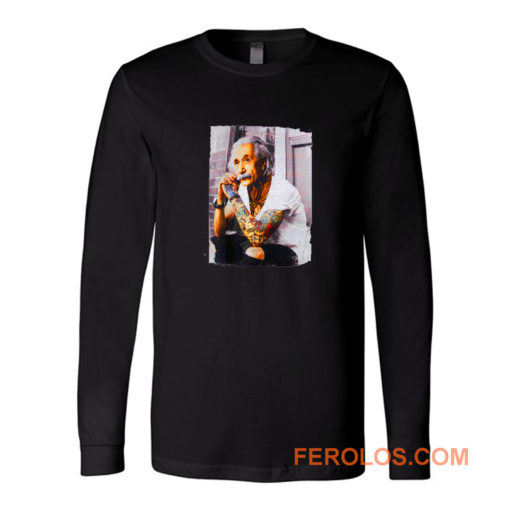 Young Albert Tattoo Einstein Long Sleeve