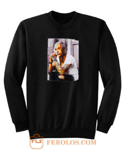 Young Albert Tattoo Einstein Sweatshirt