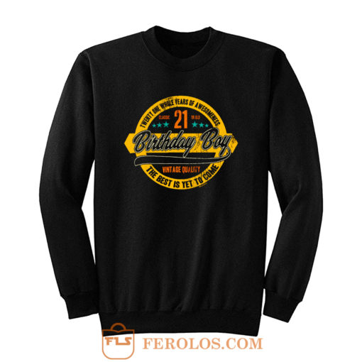 Yr Old Birthday Boy Years Sweatshirt