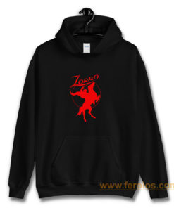 Zorro Red Horse Movie Character Hoodie