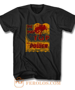 Zz Top Oil Power Band T Shirt