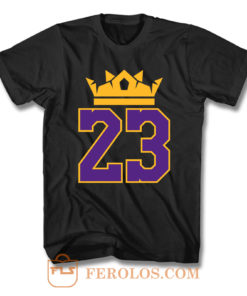 23 KIng Los Angeles Lakers T Shirt