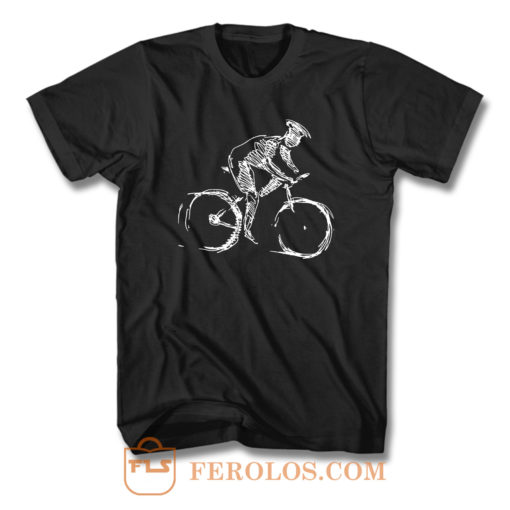 Bicycle Silhouette T Shirt