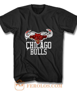 Bulls Demon Logo T Shirt