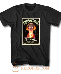Carole Lombard Supernatural Poster Art T Shirt