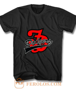 Dogde Dodgers Logo T Shirt