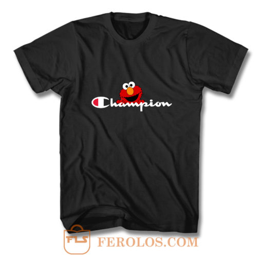 Elmo Champion Logo T Shirt