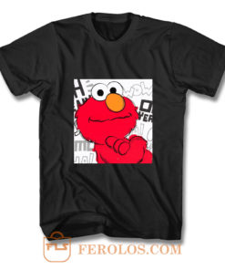 Elmo Wow Art T Shirt