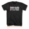 England Flag Its Where My Story Begins T Shirt