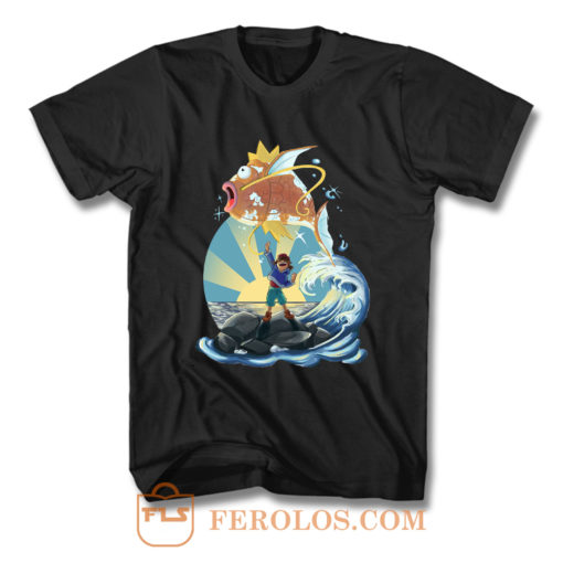 Free Magikarp Pokemon Movie T Shirt