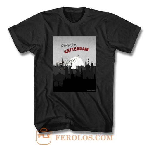 Greetings from Ketterdam Six of Crows Postcard T Shirt
