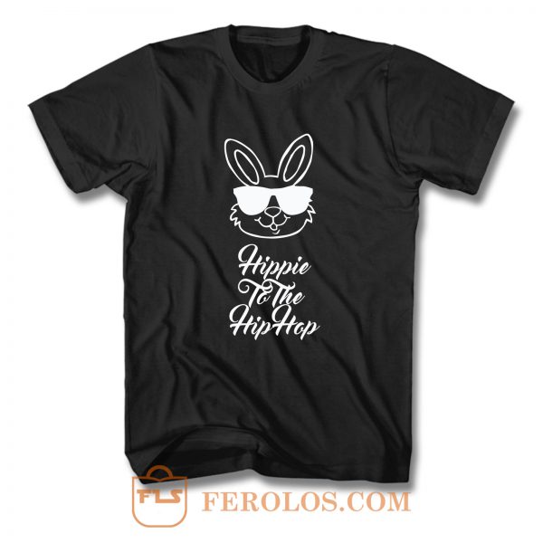 Hip Hop Bunny Funny T Shirt