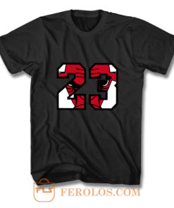 Jordan 23 Chicago Bull Logo T Shirt