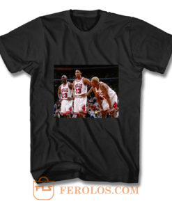Jordan Pippen Rodman Bulls Players T Shirt