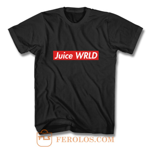 Juice W R L D Supremetions Logo T Shirt