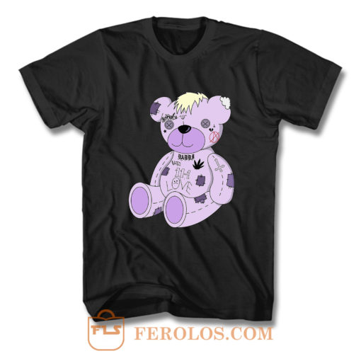 Lil Peep Bear Logo T Shirt
