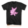 Lil Peep Cry Baby Pink Bird T Shirt